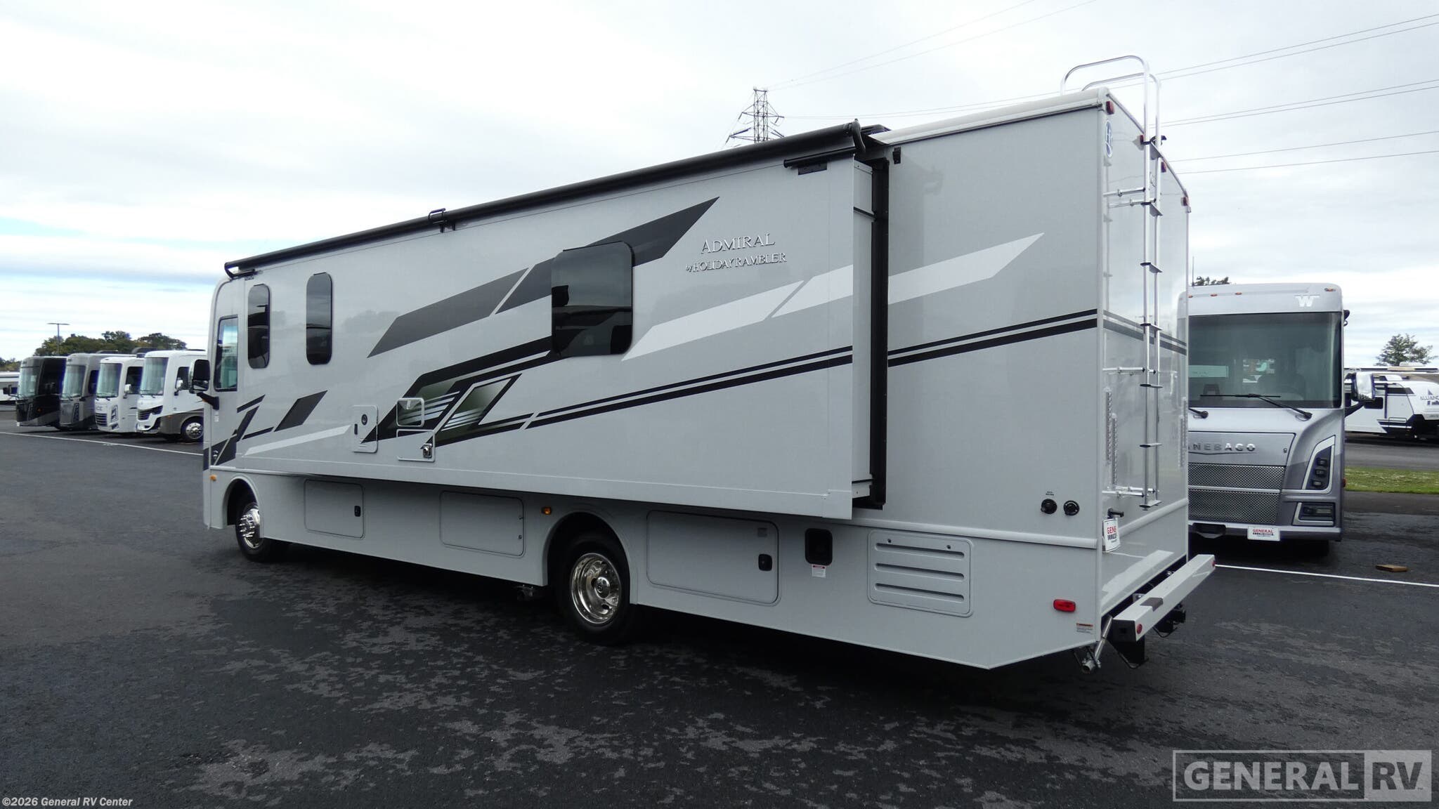 Contact us now about this 2026 Holiday Rambler Admiral 32N! 2026 Admiral 32N by Holiday Rambler from General RV Center in Longmont, Colorado