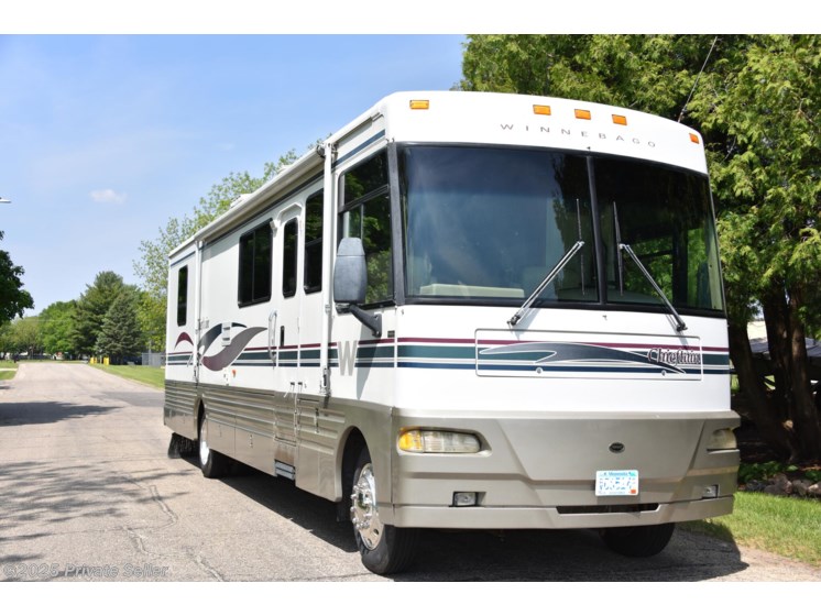 Email now about this 2000 Winnebago Chieftain Rear bedroom with full queen bed. One slide out.! Used 2000 Winnebago Chieftain Rear bedroom with full queen bed. One slide out. available in Morristown, Minnesota