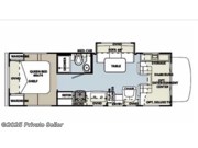 Floorplan of 2012 Forest River Sunseeker 2650S