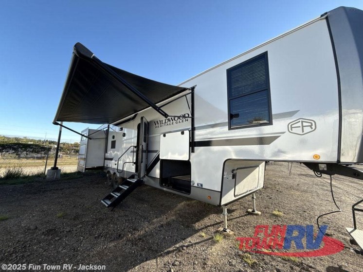 Email now about this 2026 Forest River Wildwood Heritage Glen 356QB! New 2026 Forest River Wildwood Heritage Glen 356QB available in Jackson, Mississippi