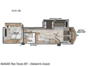 Call now about this 2025 Forest River Wildwood Lodge 353FLFB! 2025 Forest River Wildwood Lodge 353FLFB - New Destination Trailer For Sale by Fun Town RV - Nature's Coast in Crystal River, Florida features Slideout