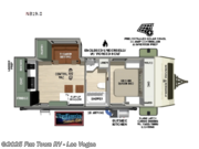 Call now about this 2026 Forest River No Boundaries NB19.0 Beast Mode! 2026 Forest River No Boundaries NB19.0 Beast Mode - New Travel Trailer For Sale by Fun Town RV - Las Vegas in Las Vegas, Nevada features Slideout