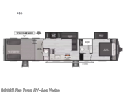 Call now about this 2026 Keystone Fuzion Impact Edition 416! 2026 Keystone Fuzion Impact Edition 416 - New Toy Hauler For Sale by Fun Town RV - Las Vegas in Las Vegas, Nevada features Slideout