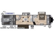 Call now about this 2020 Keystone Fuzion 373! 2020 Keystone Fuzion 373 - Used Toy Hauler For Sale by Fun Town RV - Surprise in Surprise, Arizona features Slideout