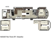 Call now about this 2026 Forest River Salem Grand Villa 42ICE! 2026 Forest River Salem Grand Villa 42ICE - New Destination Trailer For Sale by Fun Town RV - Surprise in Surprise, Arizona features Slideout