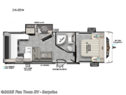 Call now about this 2024 Forest River Wildwood X-Lite 24VIEW! 2024 Forest River Wildwood X-Lite 24VIEW - Used Travel Trailer For Sale by Fun Town RV - Surprise in Surprise, Arizona features Slideout