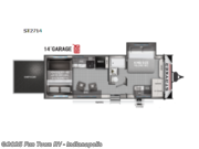 Call now about this 2022 Cruiser RV Stryker ST2714! 2022 Cruiser RV Stryker ST2714 - New Toy Hauler For Sale by Fun Town RV - Indianapolis in EDINBURGH, Indiana features Slideout