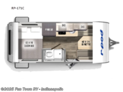 Call now about this 2024 Forest River R Pod RP-171C! 2024 Forest River R Pod RP-171C - New Travel Trailer For Sale by Fun Town RV - Indianapolis in EDINBURGH, Indiana