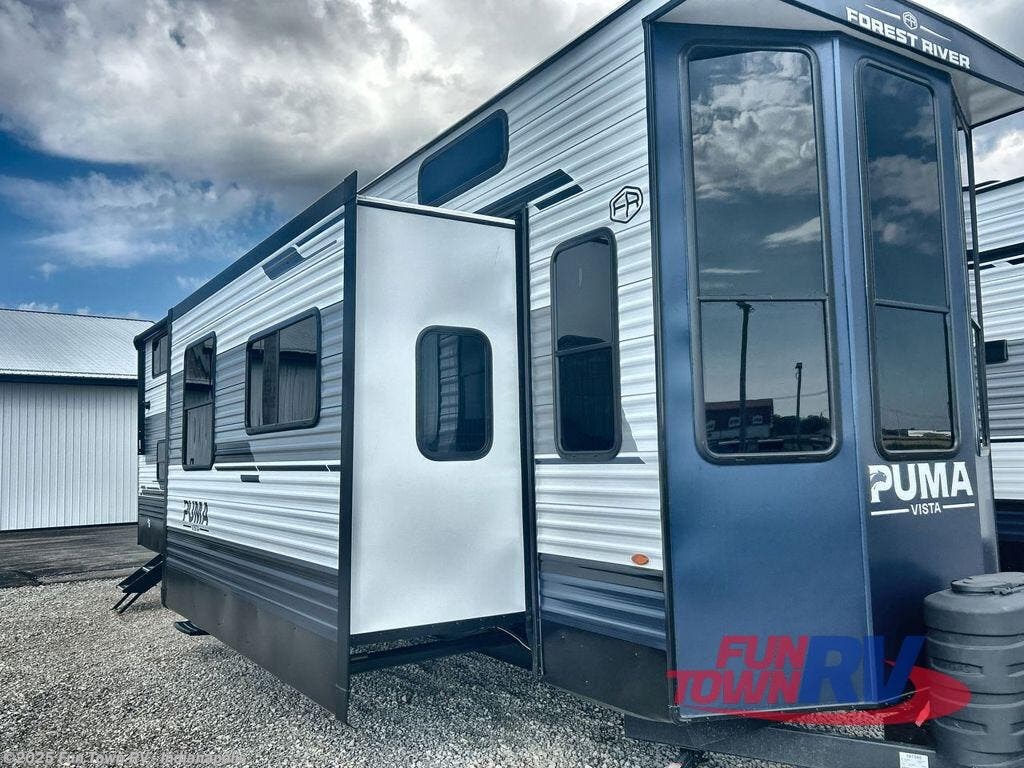 Email now about this 2026 Forest River Puma Vista 402LFT! New 2026 Forest River Puma Vista 402LFT available in EDINBURGH, Indiana