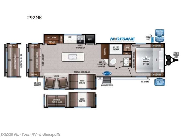 Email now about this 2021 East to West Della Terra 292MK! Used 2021 East to West Della Terra 292MK available in EDINBURGH, Indiana