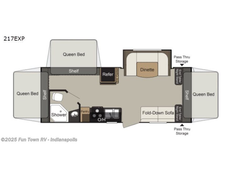 Email now about this 2018 Keystone Passport 217EXP Express! Used 2018 Keystone Passport 217EXP Express available in EDINBURGH, Indiana