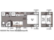 Call now about this 2014 Forest River Rockwood Mini Lite 2304! 2014 Forest River Rockwood Mini Lite 2304 - Used Travel Trailer For Sale by Fun Town RV - Indianapolis in EDINBURGH, Indiana