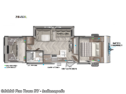 Call now about this 2022 Forest River Salem Cruise Lite 28VBXL! 2022 Forest River Salem Cruise Lite 28VBXL - Used Travel Trailer For Sale by Fun Town RV - Indianapolis in EDINBURGH, Indiana features Slideout