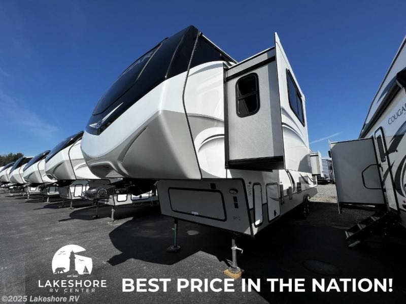 Contact us now about this 2022 Keystone Cougar 354FLS! 2022 Cougar 354FLS by Keystone from Lakeshore RV in Muskegon, Michigan