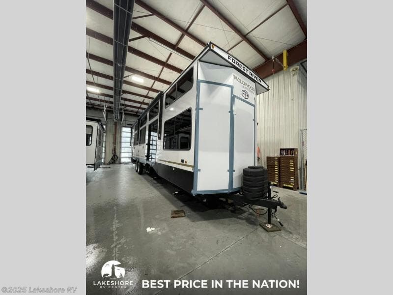 Email now about this 2025 Forest River Wildwood Grand Lodge 42VIEW! New 2025 Forest River Wildwood Grand Lodge 42VIEW available in Muskegon, Michigan