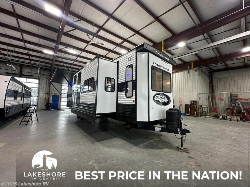Contact us now about this 2025 Forest River Cherokee Timberwolf 39NA! 2025 Cherokee Timberwolf 39NA by Forest River from Lakeshore RV in Muskegon, Michigan