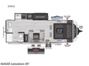 Call now about this 2024 Keystone Cougar Half-Ton 22MLS! 2024 Keystone Cougar Half-Ton 22MLS - New Travel Trailer For Sale by Lakeshore RV in Muskegon, Michigan features Slideout