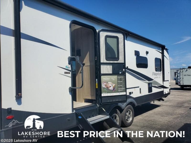 Contact us now about this 2025 Forest River Flagstaff Super Lite 26RBWS! 2025 Flagstaff Super Lite 26RBWS by Forest River from Lakeshore RV in Muskegon, Michigan