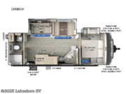 Call now about this 2025 Forest River Flagstaff Super Lite 26RBWS! 2025 Forest River Flagstaff Super Lite 26RBWS - New Travel Trailer For Sale by Lakeshore RV in Muskegon, Michigan features Slideout
