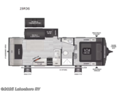 Call now about this 2026 Keystone Cougar Half-Ton 25RDS! 2026 Keystone Cougar Half-Ton 25RDS - New Travel Trailer For Sale by Lakeshore RV in Muskegon, Michigan features Slideout