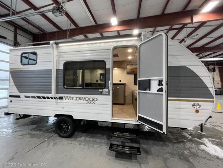 Email now about this 2026 Forest River Wildwood FSX 174DBLE! New 2026 Forest River Wildwood FSX 174DBLE available in Muskegon, Michigan
