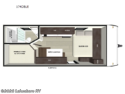 Call now about this 2026 Forest River Wildwood FSX 174DBLE! 2026 Forest River Wildwood FSX 174DBLE - New Travel Trailer For Sale by Lakeshore RV in Muskegon, Michigan