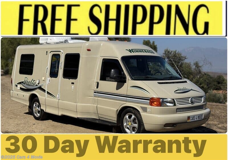 Call now about this 2002 Winnebago Rialta 22QD! 2002 Winnebago Rialta 22QD - Used Class A For Sale by Cars 4 Movie in Chino Hills, California