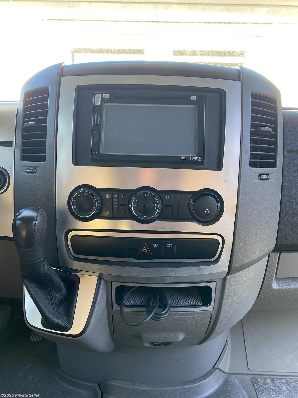 DVD Interface and Cab Temperature Controls