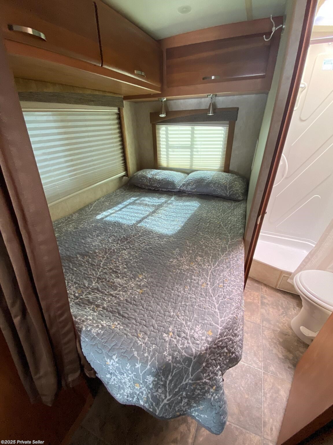 Bed and Bathroom
