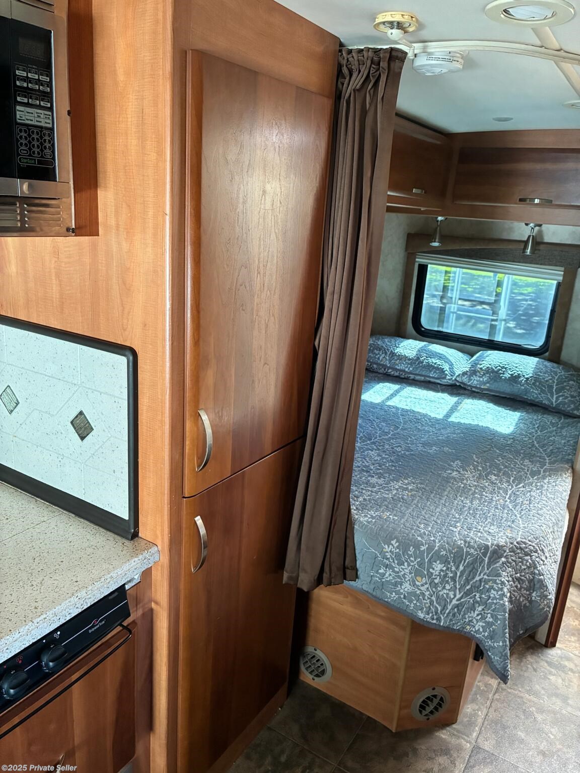 Wardrobe and Bed from Front