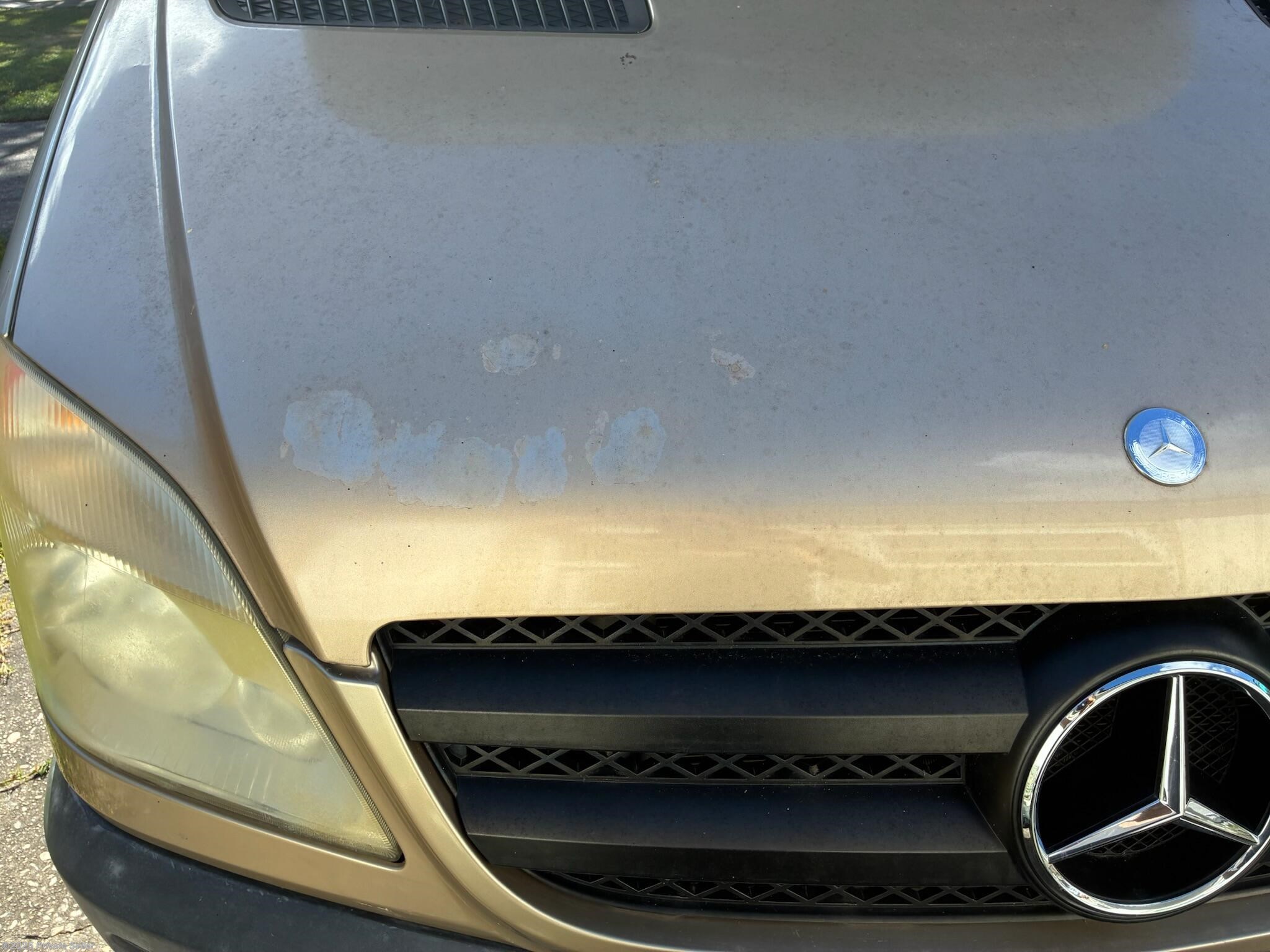 Passenger Side Hood Blemishes