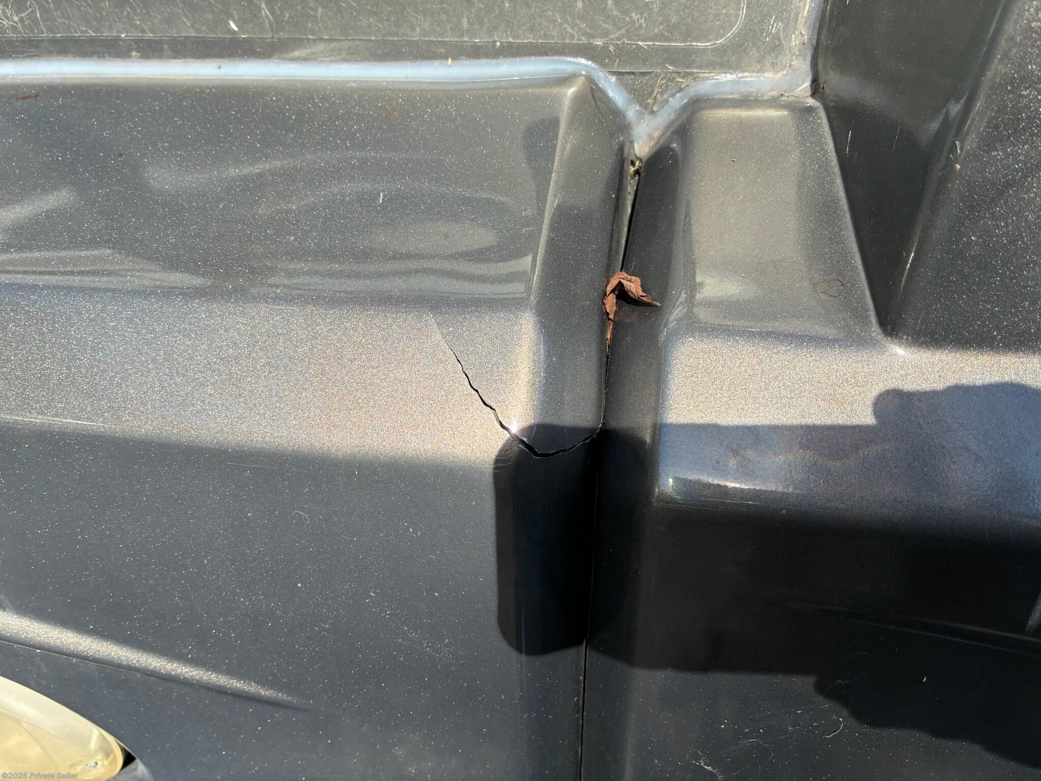 Small Crack in Rear Bumper