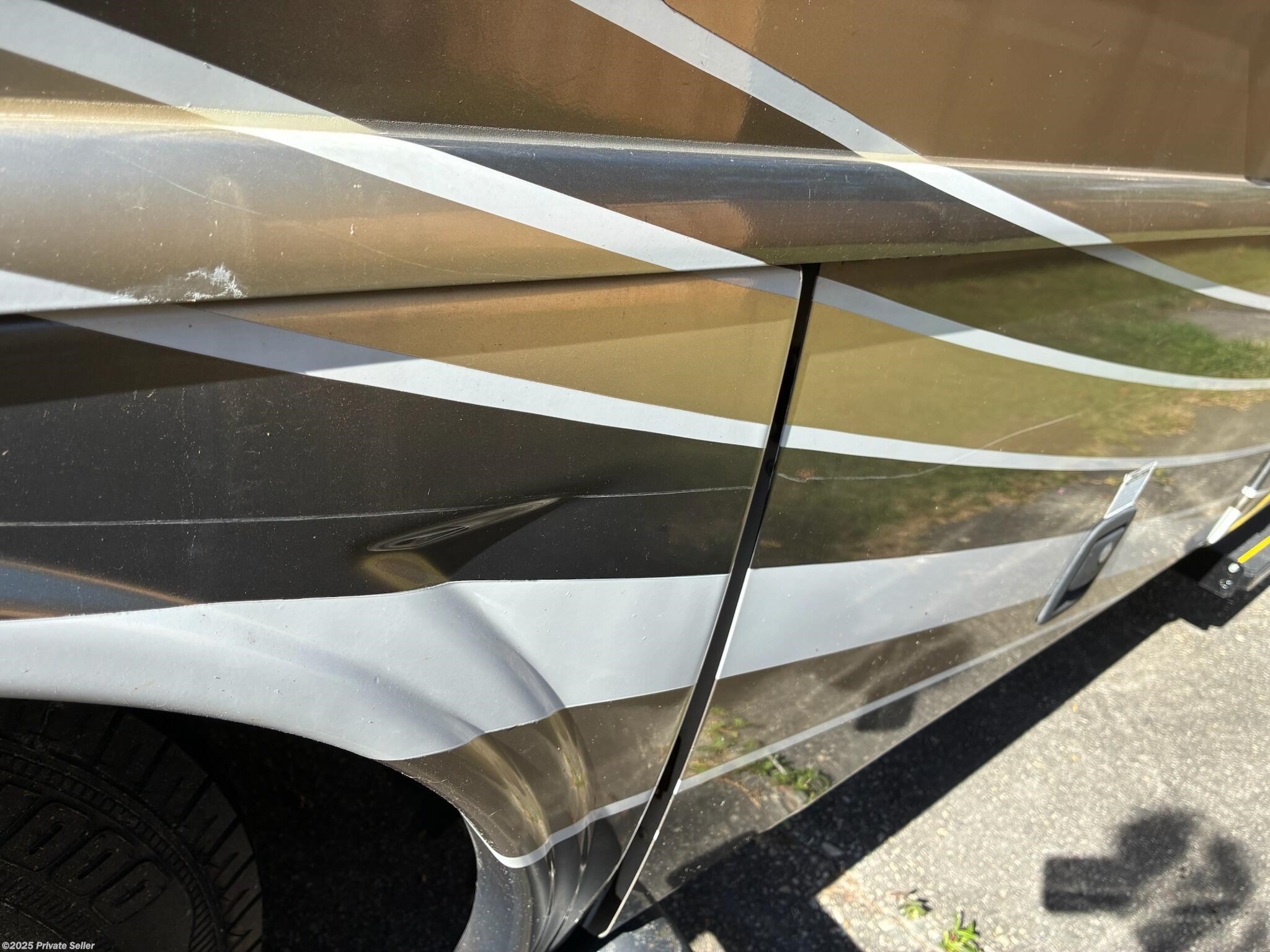 Rear Bottom Passenger Side Scratch at Generator