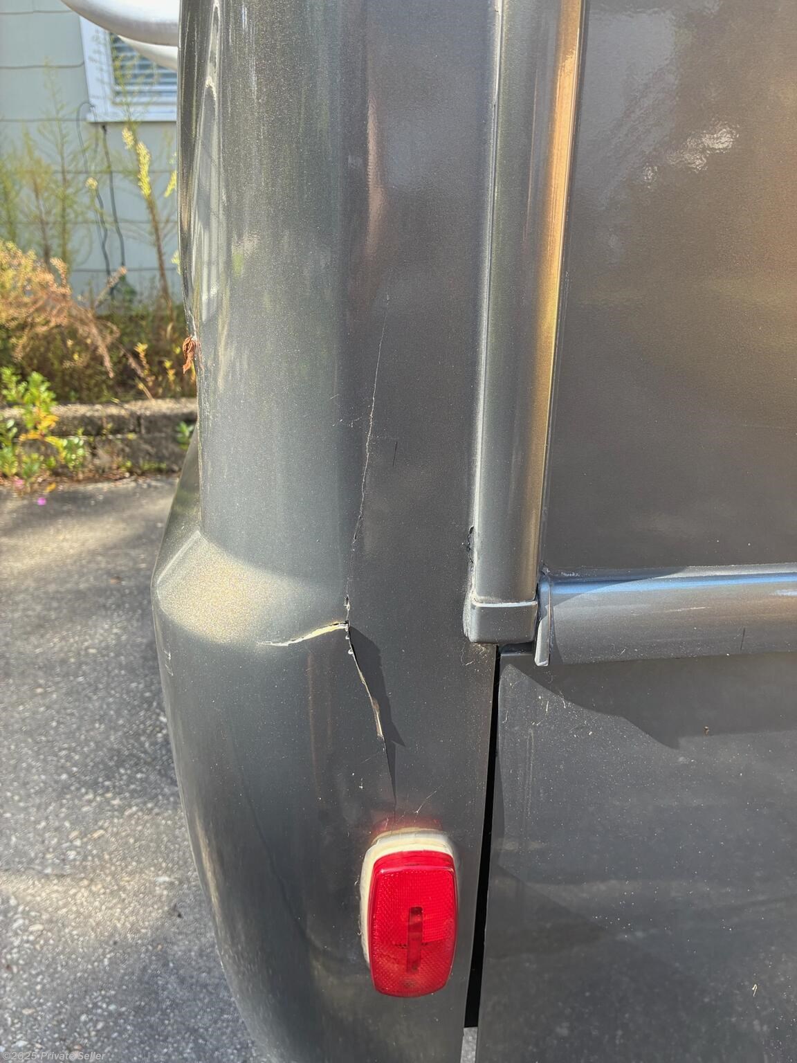 Crack in Rear Passenger Bumper