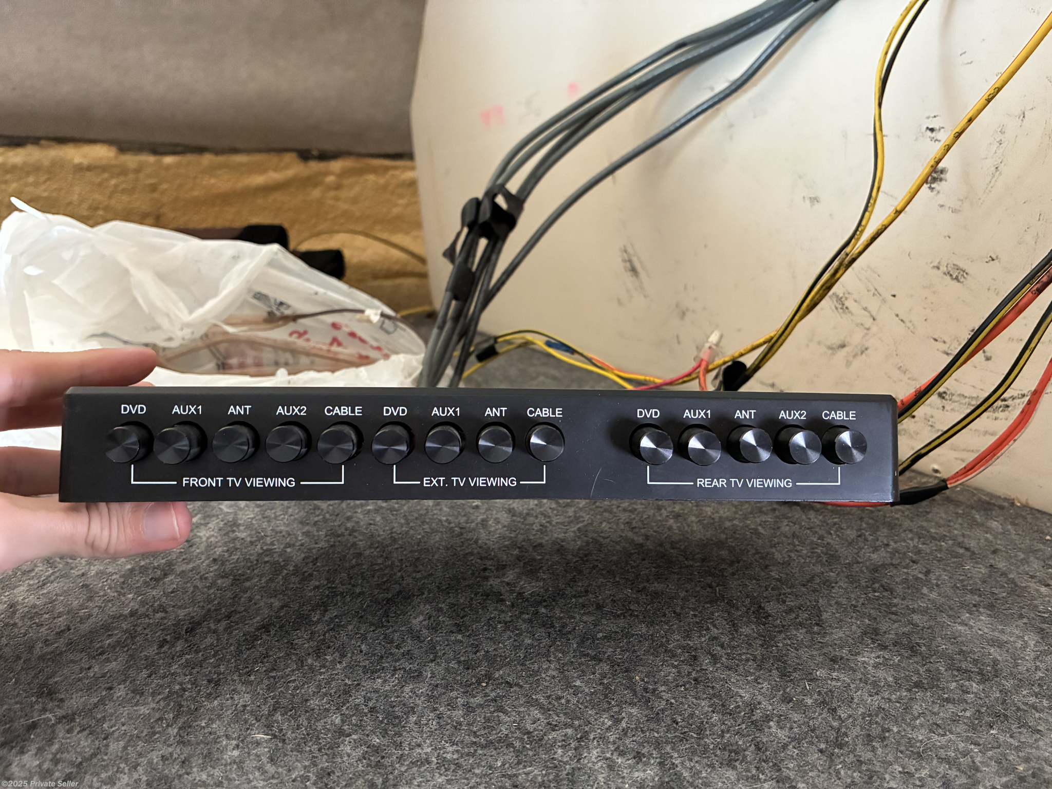 Entertainment System Controller and Speaker Wires