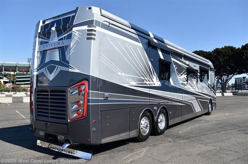 Call now about this 2025 Entegra Coach Cornerstone ! 2025 Entegra Coach Cornerstone - Used Class A For Sale by West Coast Luxury Motorcoach in Orange, California