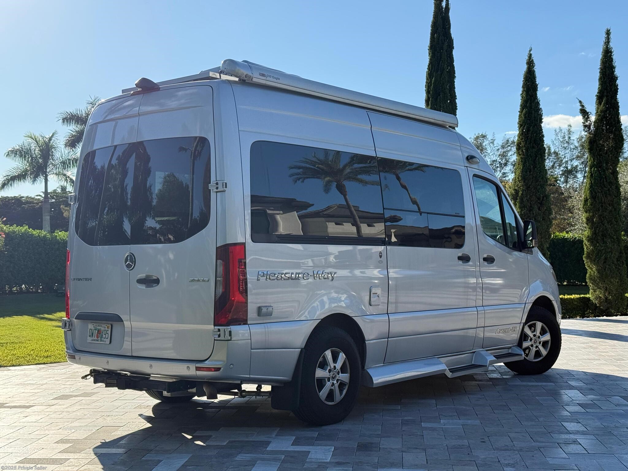 Call now about this 2021 Pleasure-Way Ascent TS ! 2021 Pleasure-Way Ascent TS - Used Class B For Sale by For Sale By Owner in Parkland, Florida features Stove, Inverter, Air Conditioning, Solar Panel, Refrigerator