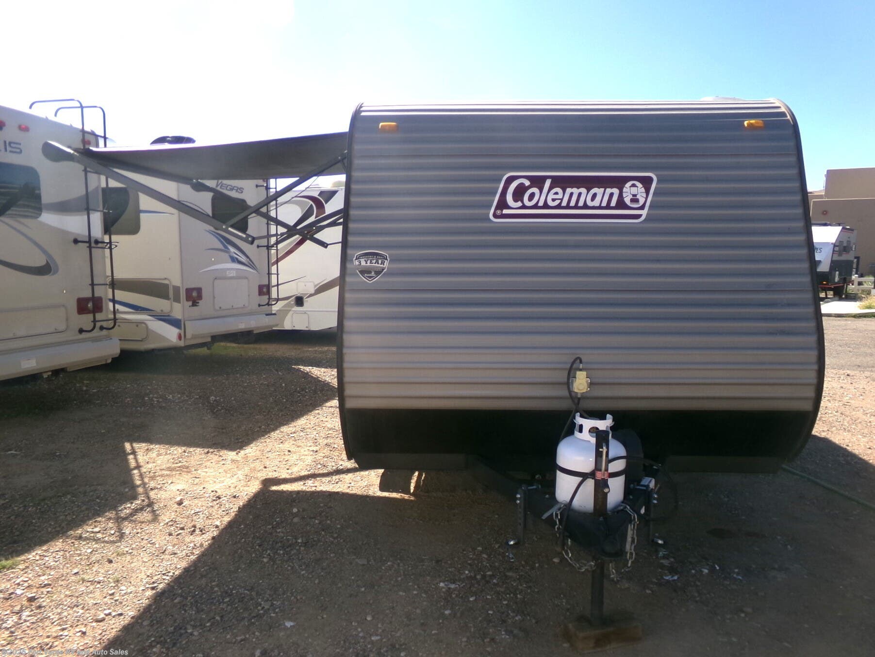 Call now about this 2025 Dutchmen Coleman 17B! 2025 Dutchmen Coleman 17B - New Travel Trailer For Sale by Fort Verde RV and Auto Sales in Camp Verde, Arizona features Stove Top Burner, Batteries, Air Conditioning, Microwave, Water Heater