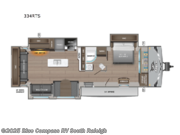 Call now about this 2025 Jayco Jay Flight SLX 334RTS! 2025 Jayco Jay Flight SLX 334RTS - New Travel Trailer For Sale by Blue Compass RV South Raleigh in Benson, North Carolina features Slideout