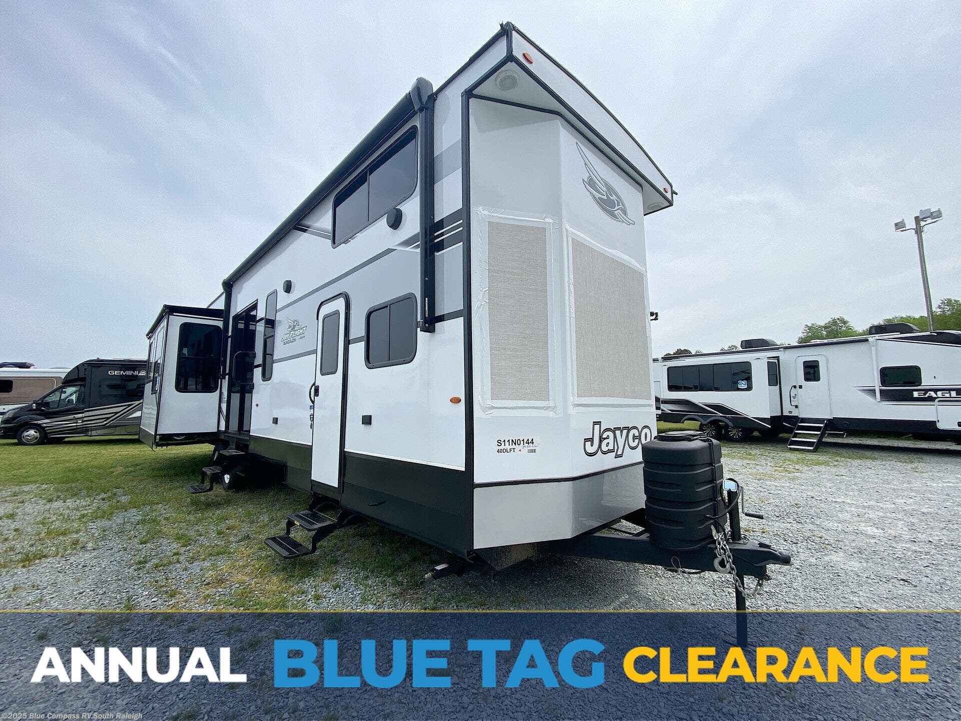 Email now about this 2025 Jayco Jay Flight Bungalow 40DLFT! New 2025 Jayco Jay Flight Bungalow 40DLFT available in Benson, North Carolina