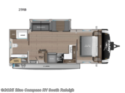 Call now about this 2026 Jayco Jay Feather 25RB! 2026 Jayco Jay Feather 25RB - New Travel Trailer For Sale by Blue Compass RV South Raleigh in Benson, North Carolina features Slideout