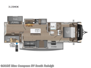 Call now about this 2025 Jayco Eagle HT 312BHOK! 2025 Jayco Eagle HT 312BHOK - New Travel Trailer For Sale by Blue Compass RV South Raleigh in Benson, North Carolina features Slideout
