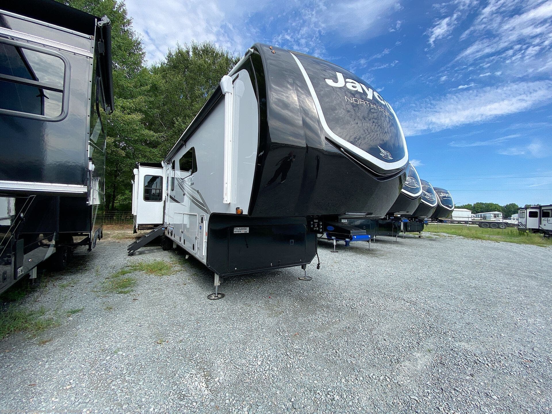 Contact us now about this 2026 Jayco North Point 387FBTS! 2026 North Point 387FBTS by Jayco from Blue Compass RV South Raleigh in Benson, North Carolina