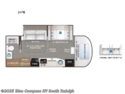 Call now about this 2026 Thor Motor Coach Tiburon Sprinter 24FB! 2026 Thor Motor Coach Tiburon Sprinter 24FB - New Class C For Sale by Blue Compass RV South Raleigh in Benson, North Carolina features Slideout