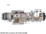 Call now about this 2026 Brinkley RV Model Z 3420! 2026 Brinkley RV Model Z 3420 - New Fifth Wheel For Sale by Blue Compass RV South Raleigh in Benson, North Carolina features Slideout