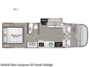 Call now about this 2026 Thor Motor Coach Axis 26.1! 2026 Thor Motor Coach Axis 26.1 - New Class A For Sale by Blue Compass RV South Raleigh in Benson, North Carolina features Slideout