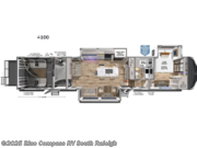 Call now about this 2026 Brinkley RV Model G 4100! 2026 Brinkley RV Model G 4100 - New Toy Hauler For Sale by Blue Compass RV South Raleigh in Benson, North Carolina features Slideout