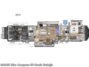 Call now about this 2026 Brinkley RV Model G 3970! 2026 Brinkley RV Model G 3970 - New Toy Hauler For Sale by Blue Compass RV South Raleigh in Benson, North Carolina features Slideout