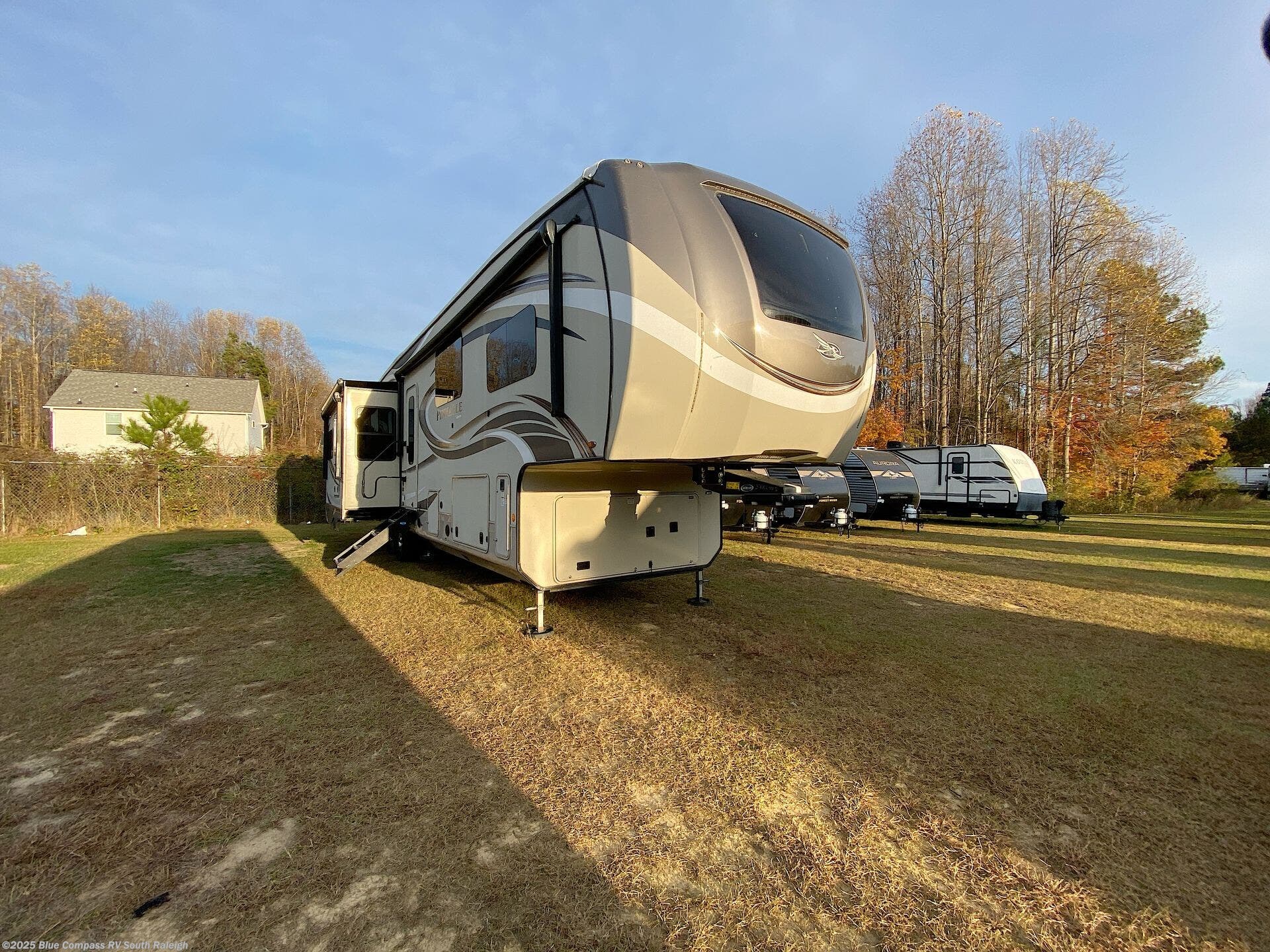 Contact us now about this 2019 Jayco Pinnacle 37RLWS! 2019 Pinnacle 37RLWS by Jayco from Blue Compass RV South Raleigh in Benson, North Carolina