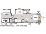 Call now about this 2014 Forest River Wildwood Heritage Glen 312QBUD! 2014 Forest River Wildwood Heritage Glen 312QBUD - Used Travel Trailer For Sale by Blue Compass RV South Raleigh in Benson, North Carolina features Slideout